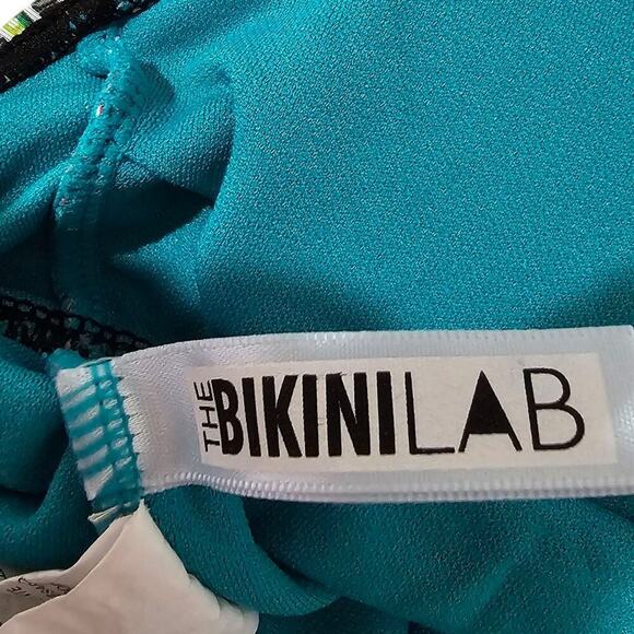 The Bikini Lab Cutout Floral One Piece Swimsuit Size L - Picture 3 of 5